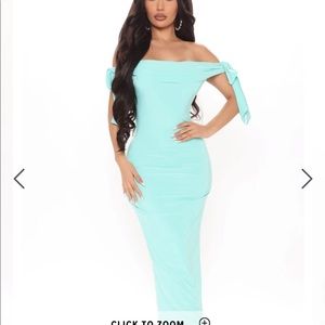 Brand new mint bodycon dress.